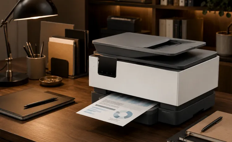 Why the OfficeJet 9122e All-in-One Printer Simplifies Document Management