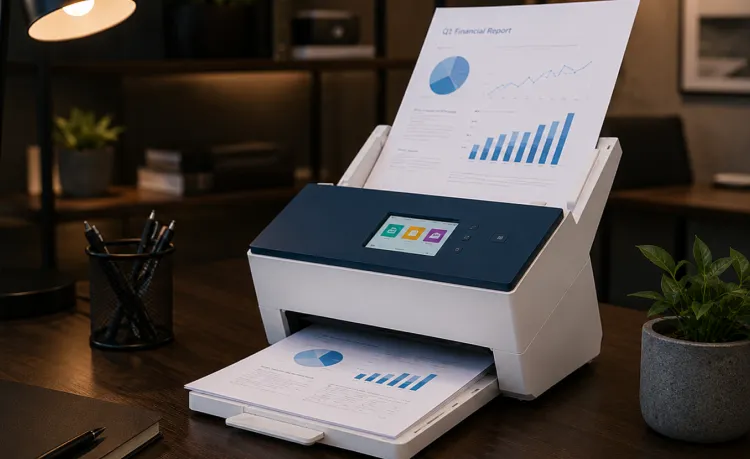 How the ScanJet Enterprise Flow 9000 Scanner Supports High-Volume Document Workflows