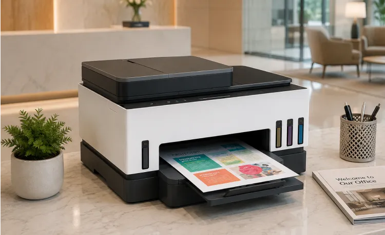Why the Smart Tank 7001 All-in-One Printer Supports Workflow Efficiency