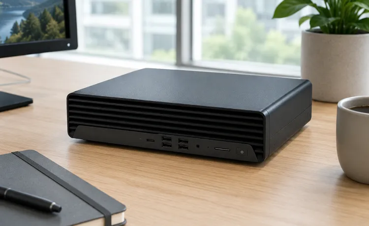 How the Elite SFF 800 G9 Desktop PC Supports Modern Workspace Performance