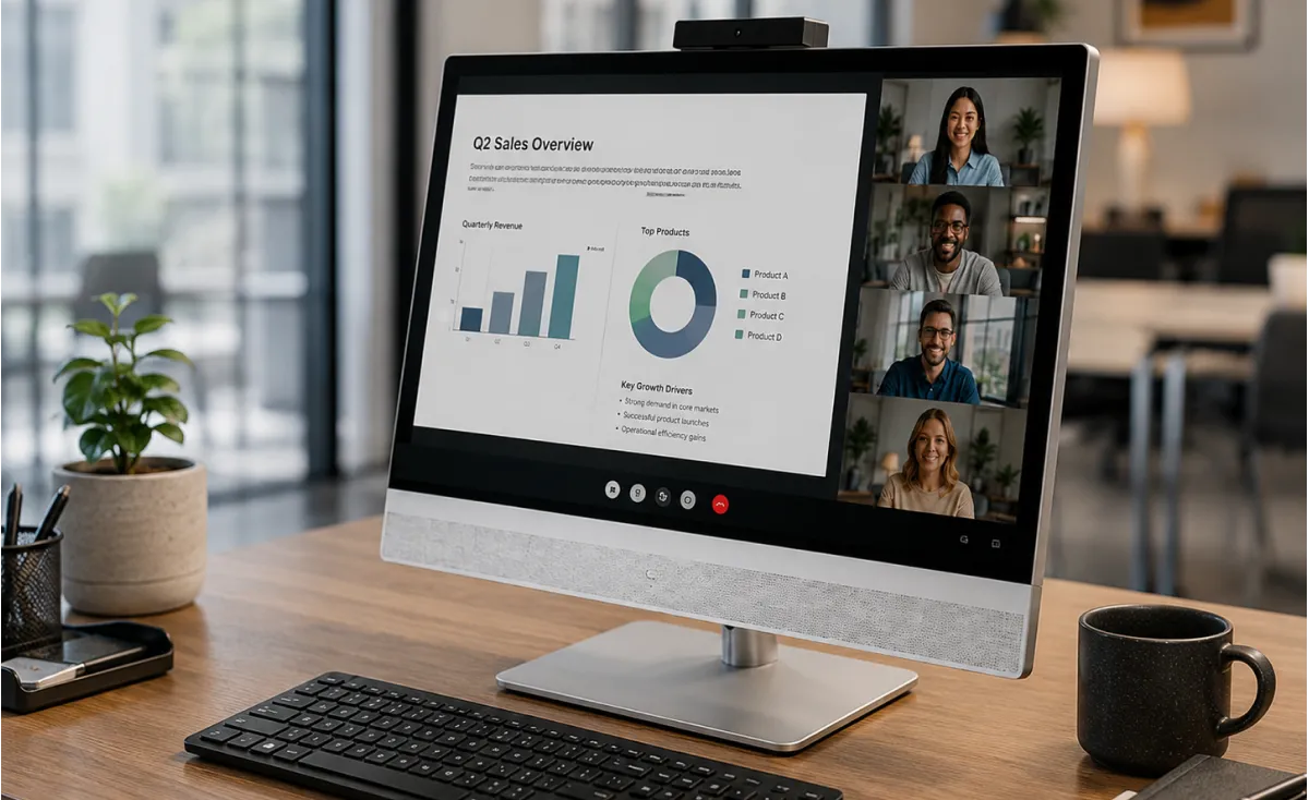 Why the EliteOne 870 27 inch G9 All-in-One Desktop PC Supports Connected Workspaces