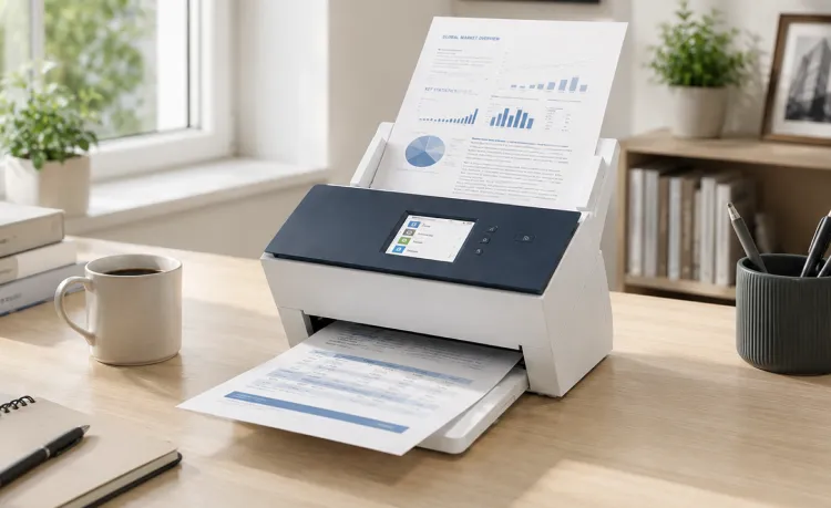 How the ScanJet Pro 4200 s1 Scanner Supports Faster Everyday Document Workflows