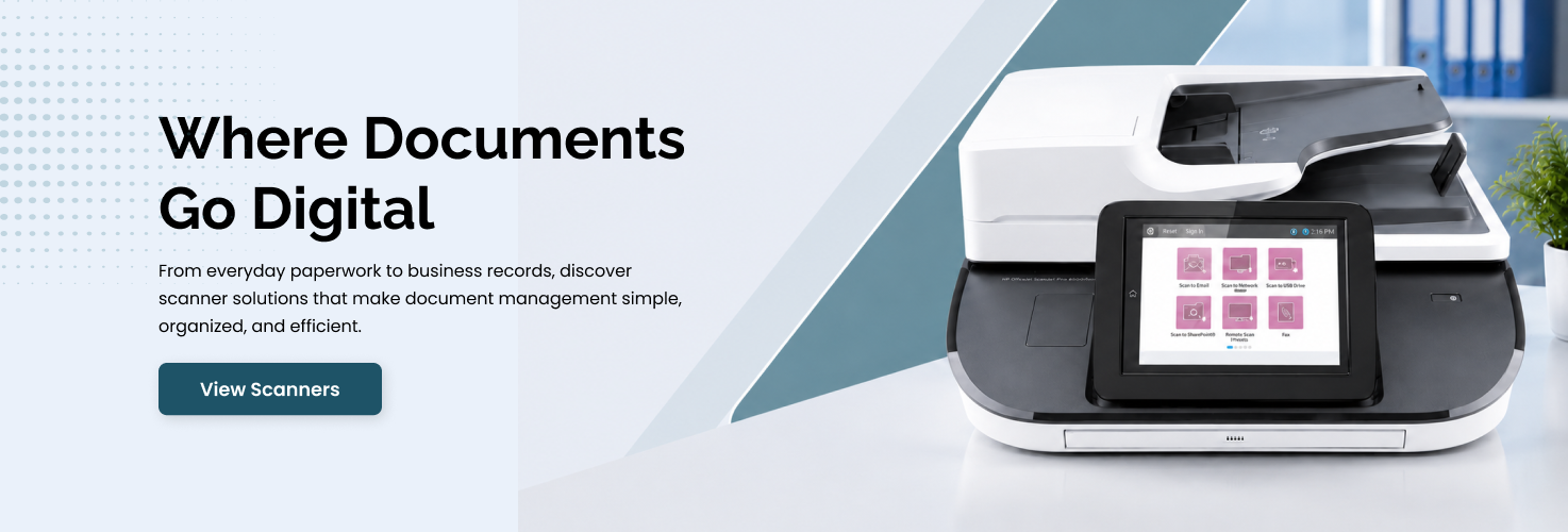Where documents go digital - explore scanner solutions